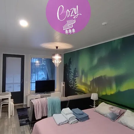 Northern Lights - Cozy Apartment, Sisaeltaeae Liinavaatteet Apartmán Kalajoki
